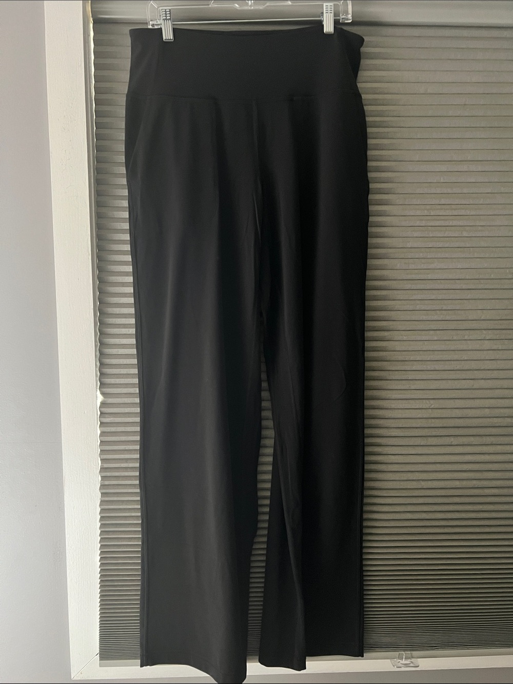 lululemon athletica Black Wide-Leg High-Rise Pants